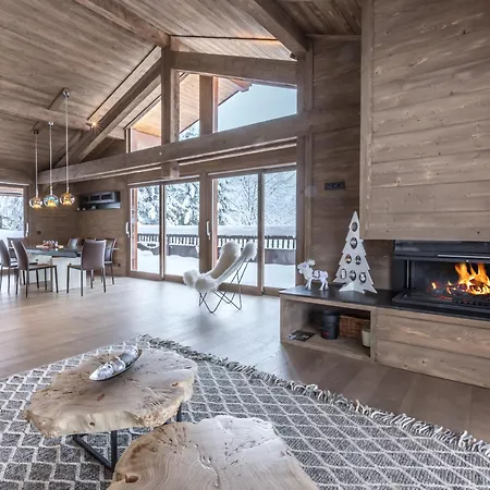 5* Calme, Cocon Raffine, 12 Pers, Vue Montagne, Wifi, Garage - Fr-1-304-211 Chalet *