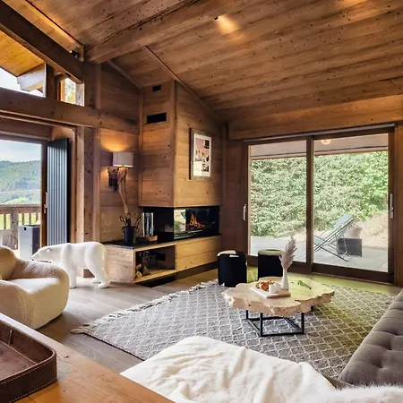 Chalet 5★ à La Clusaz, 12 Pers, Terrasse Sud, Navette 100m - Fr-1-304-211 La Clusaz